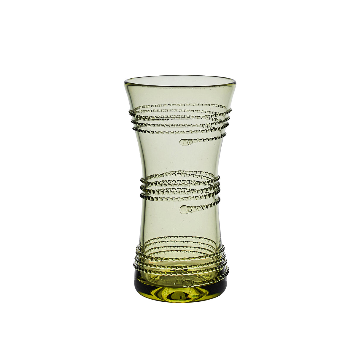 Ella 6" Corset Vase - Green