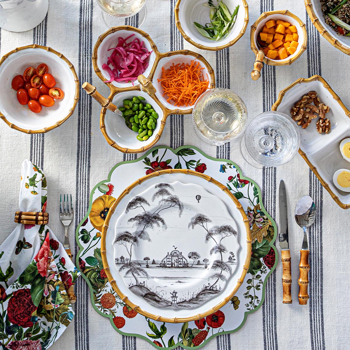 Juliska Bamboo Triple Server – Shop Juliska