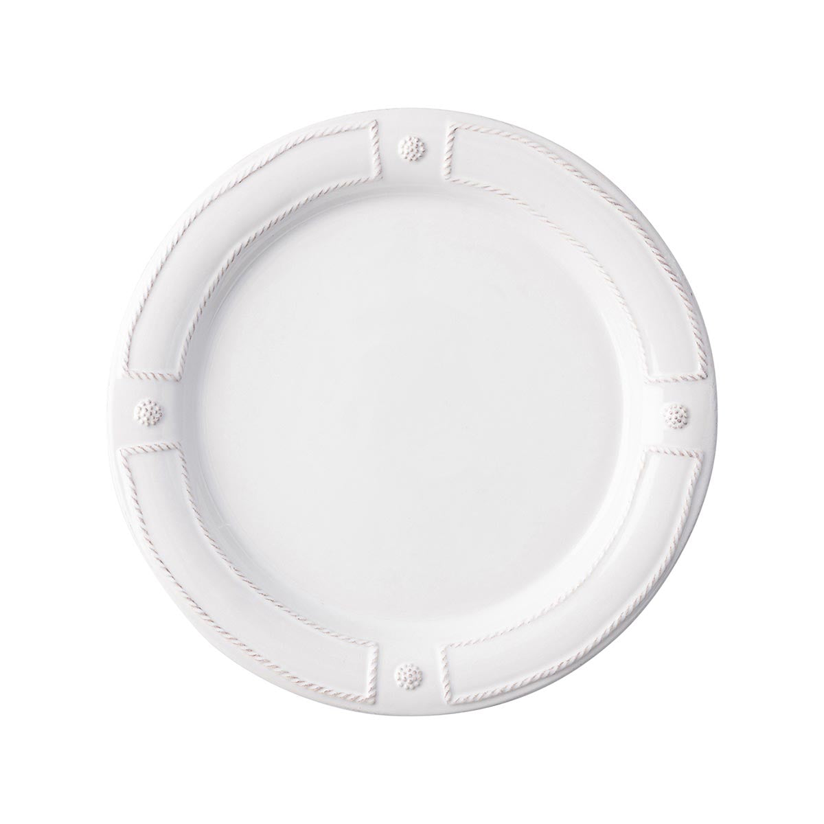 As effortlessly chic as the Parisian style from which this motif was inspired, this plate adds a dash of panache to any setting and may induce you to throw together a butter lettuce salad with a sprinkling of fresh tarragon and topped with a creamy slice of Fromager d'Affinois.
