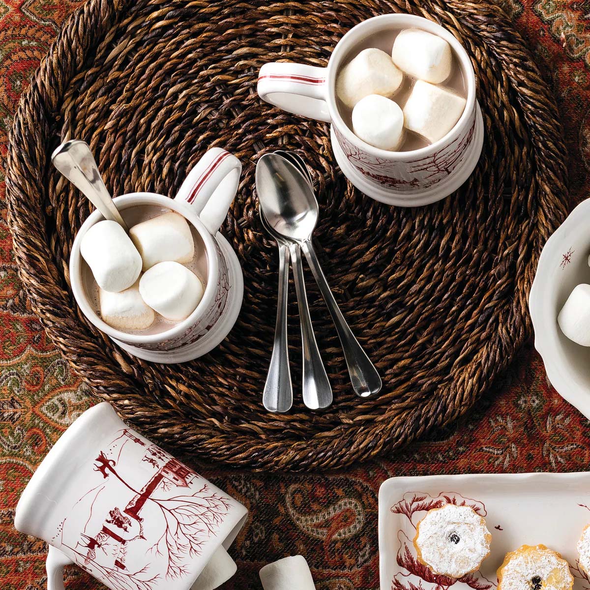 Country Estate mug by Juliska, lifestyle setting