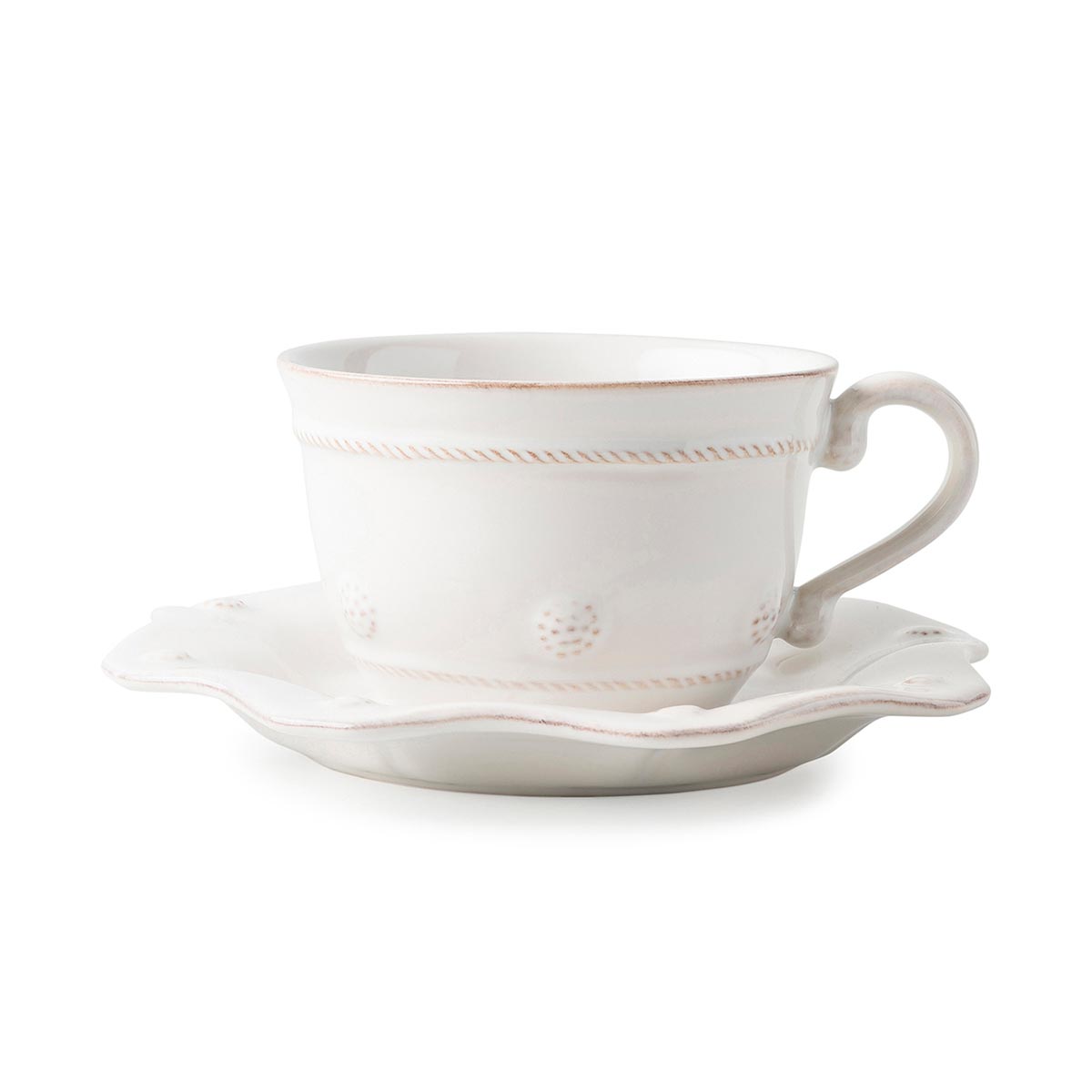 Berry & Thread Teacup - Whitewash – Juliska