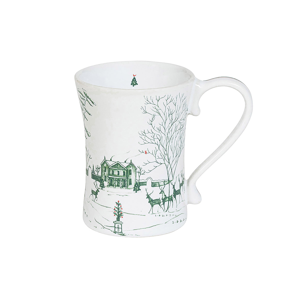 Country Estate Winter Frolic 4pc Place Setting - Evergreen - scale reference view