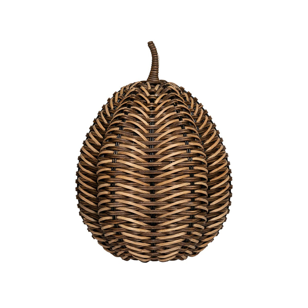 Our favorite pick of the patch for Fall decorating and tablescaping, these eye-catching pumpkins are hand-made of beautifully woven abaca, wicker and rattan, for an effect that adds instant autumnal richness wherever you display them.