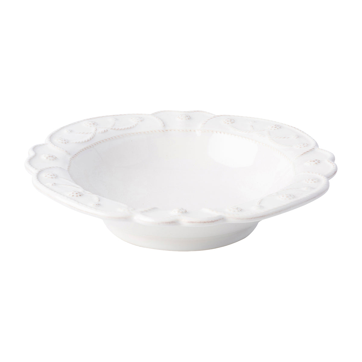 From our Jardins du Monde Collection - This fluted and scalloped bowl is a fresh take on historic decadence and makes a beautiful frame for whatever it contains - from green gazpacho garnished with pea tendrils to spaghetti with artichokes and pancetta.