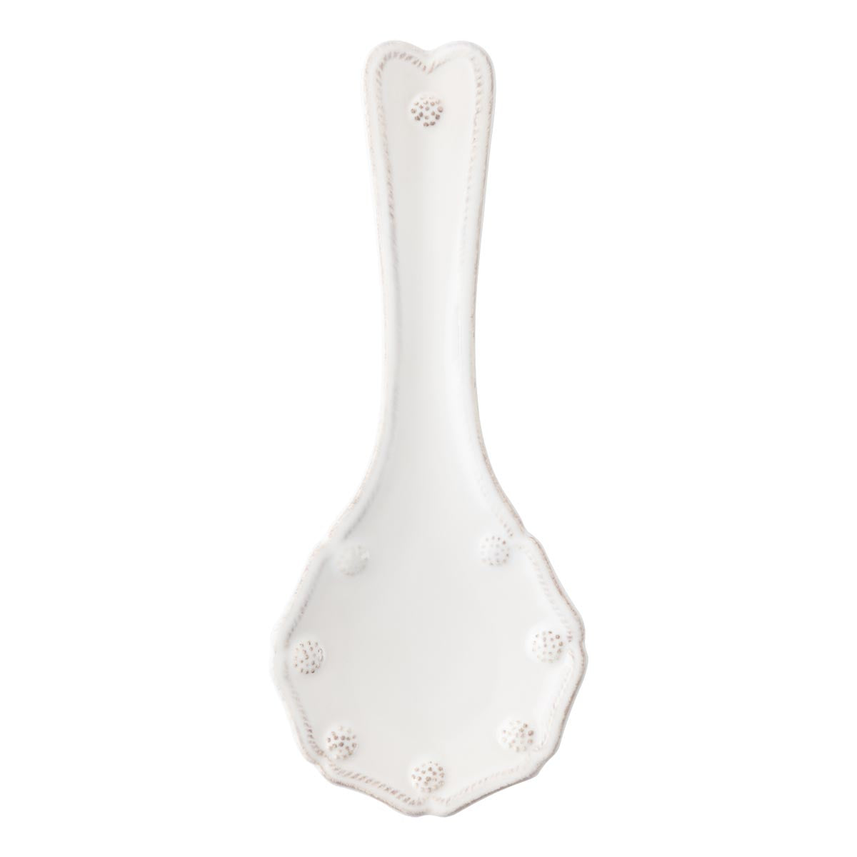 Berry & Thread Spoon Rest - Whitewash