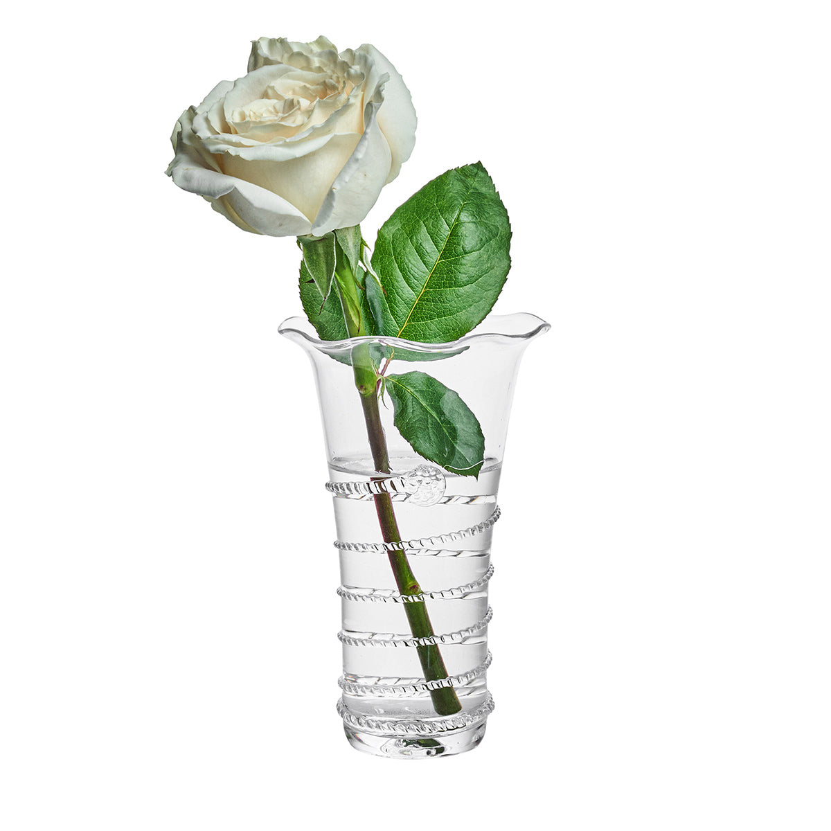 Amalia 6" Flared Vase - styled table setting view