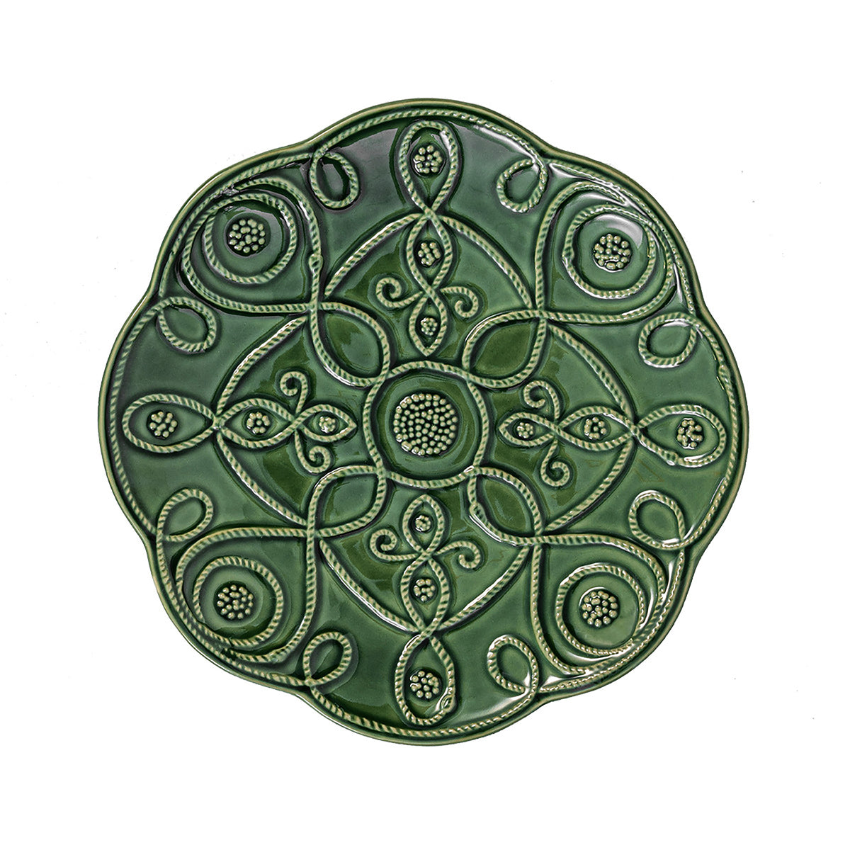 Jardins Du Monde Dessert/Salad Plate Assorted Set/4 - Basil – Juliska