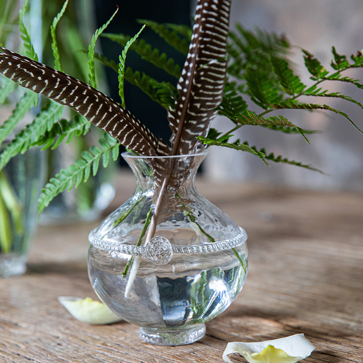 Graham 5" Vase - styled table setting view