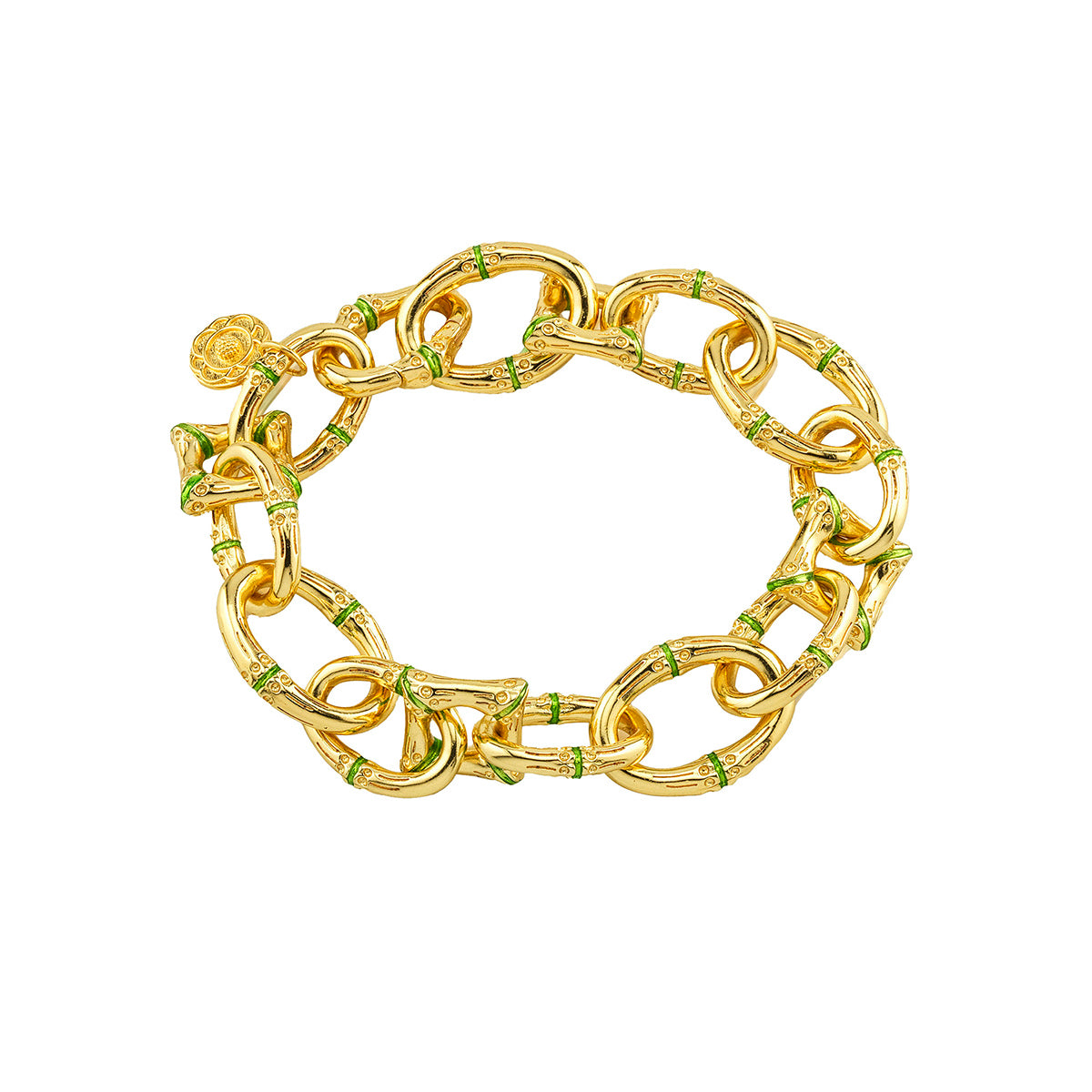Bangkok Bamboo Link Bracelet, 7.25