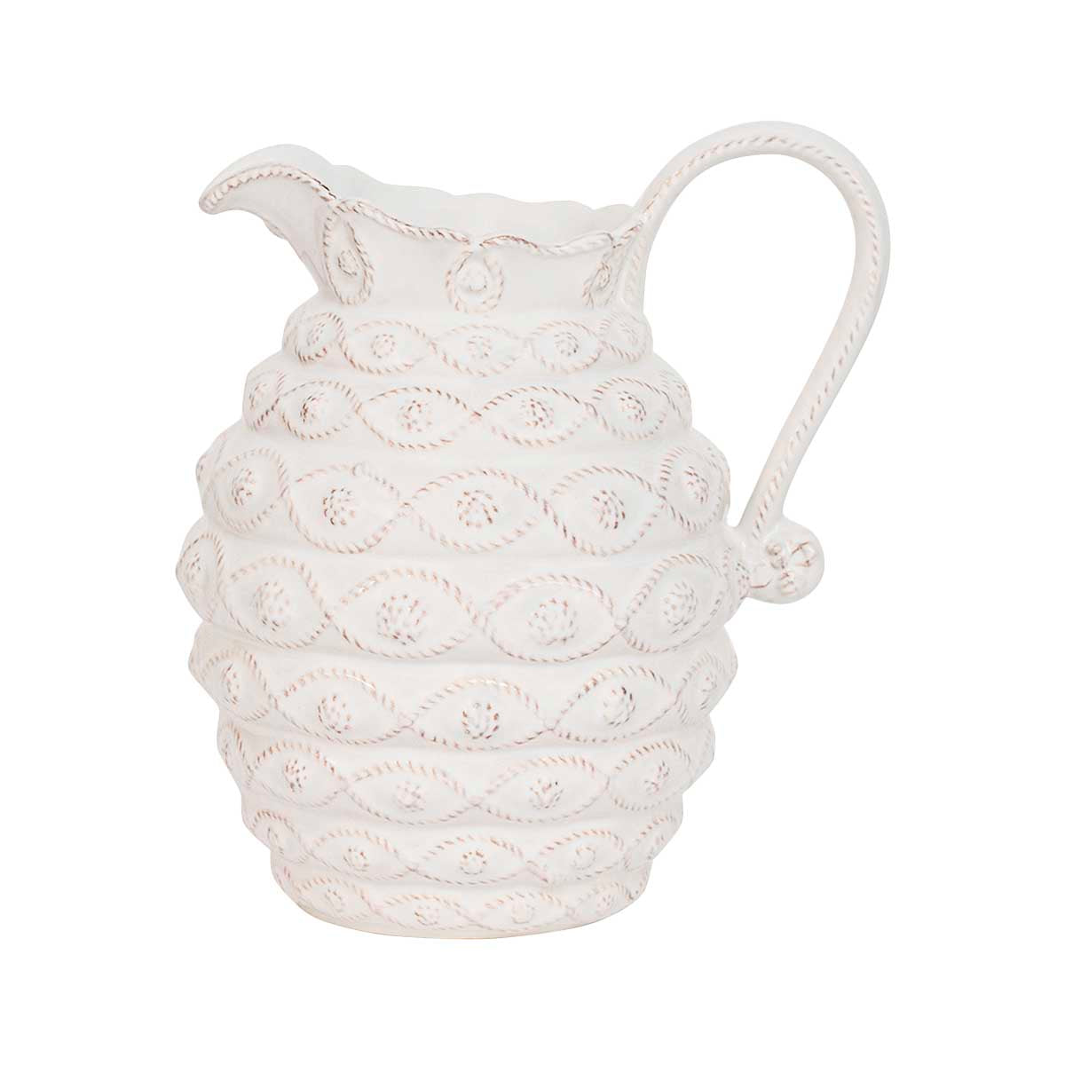 An homage to the dancing pollinators of every garden, this hive-shaped pitcher is unabashedly charming and ideal for everything from sweet iced tea to bunches of beautiful blooms. 