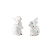 Our debonair little hares add a dash of charm and a sprinkling of whimsy to the table, in the form of beautifully sculpted ceramic salt and pepper shakers.
