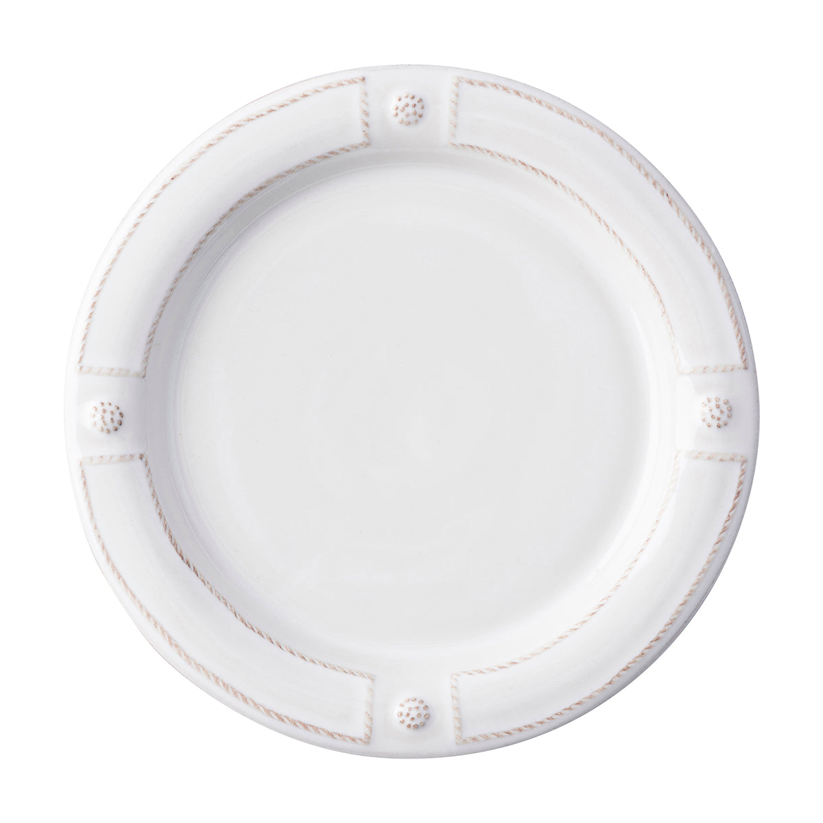 Berry & Thread French Panel 16pc Place Setting - Whitewash, alternate angle
