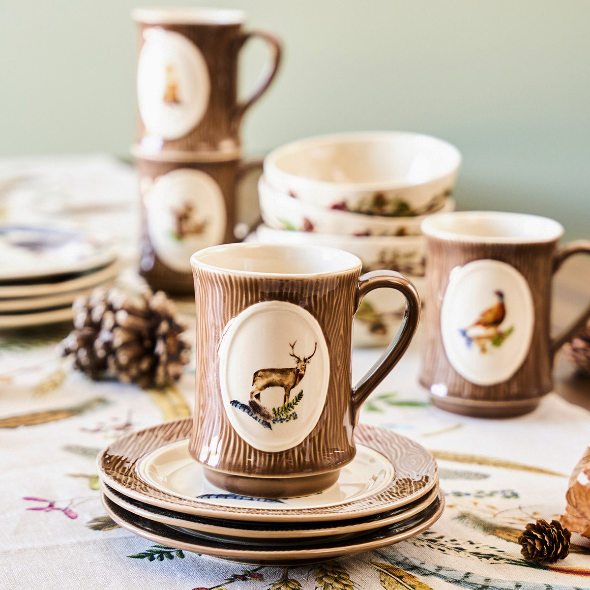 Forest Walk Stag Mug – Juliska