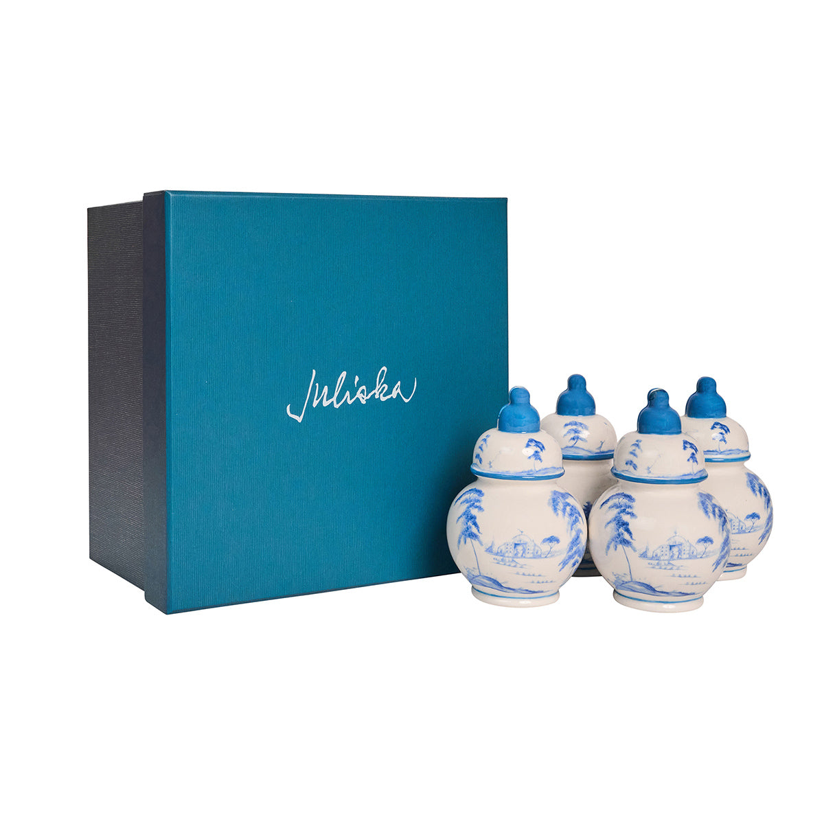 Country Estate Place Card Holder Set/4 - Delft Blue – Juliska