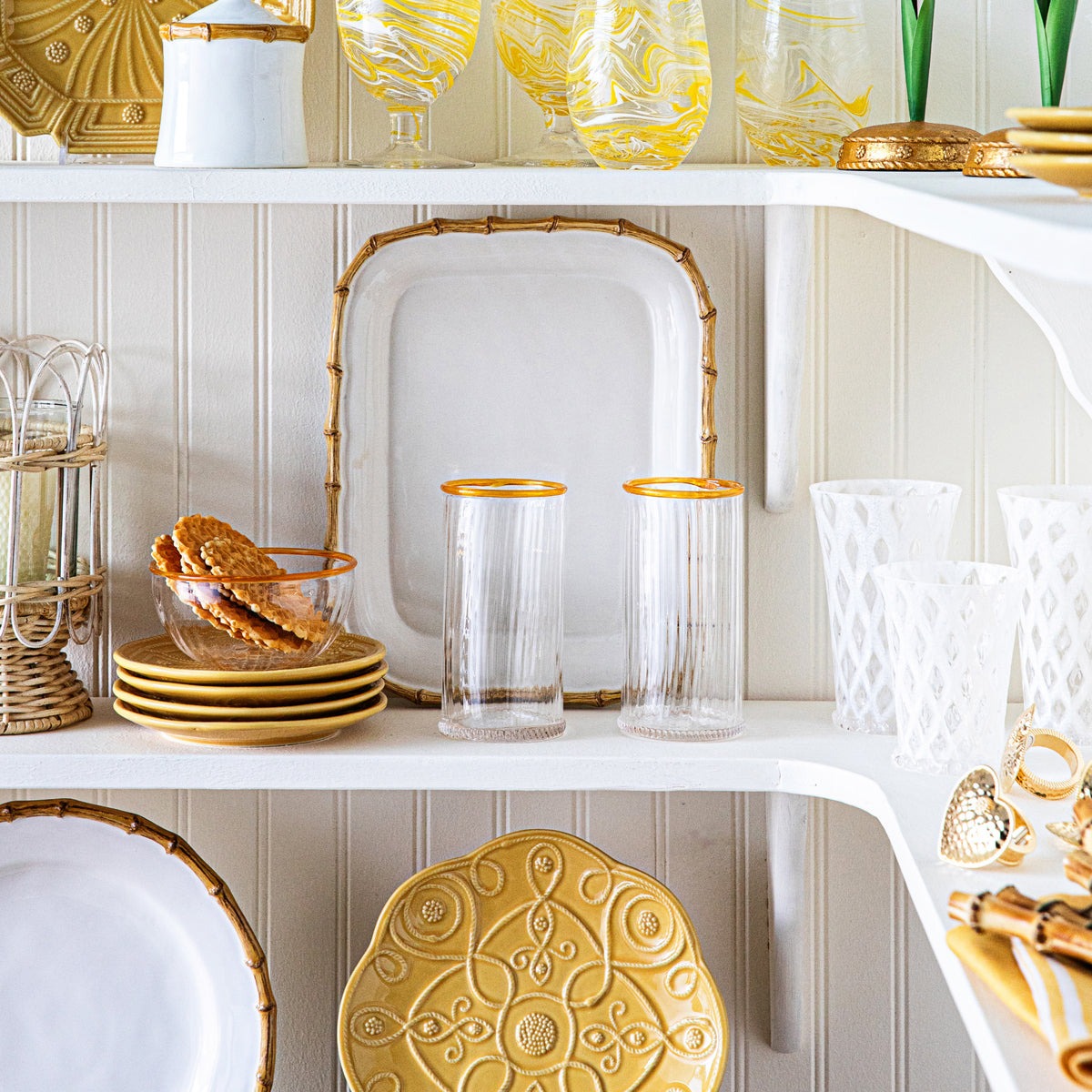 Provence Rattan Hurricane - Whitewash - Medium | Juliska – Shop