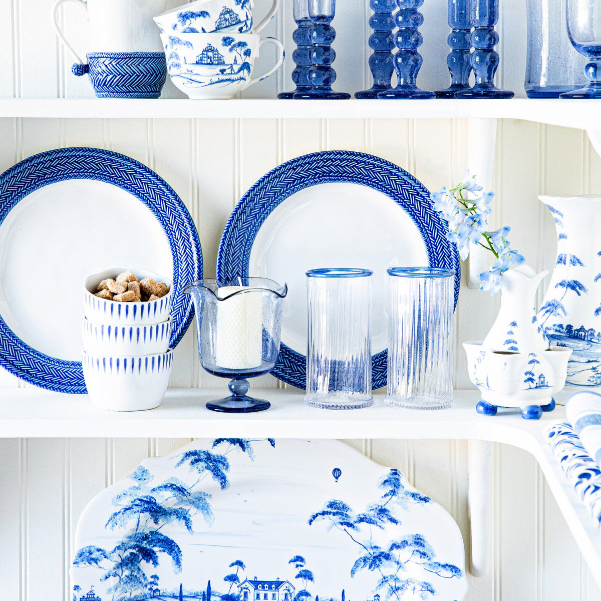 Country Estate 18.5 in Platter - Delft Blue – Juliska