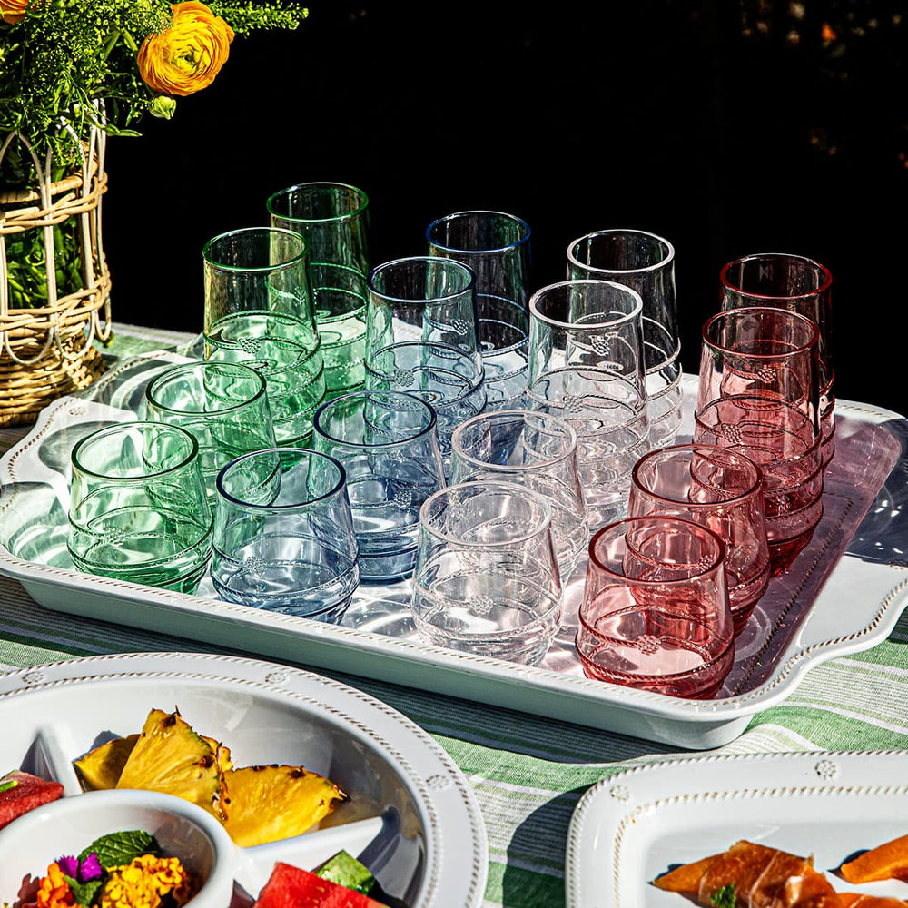 Image featuring amalia acrylic glasses amongst an al fresco tablescape