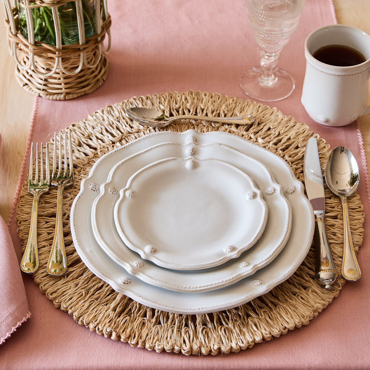 Shop Berry & Thread 5pc Setting - Polished/Gold online. – Juliska