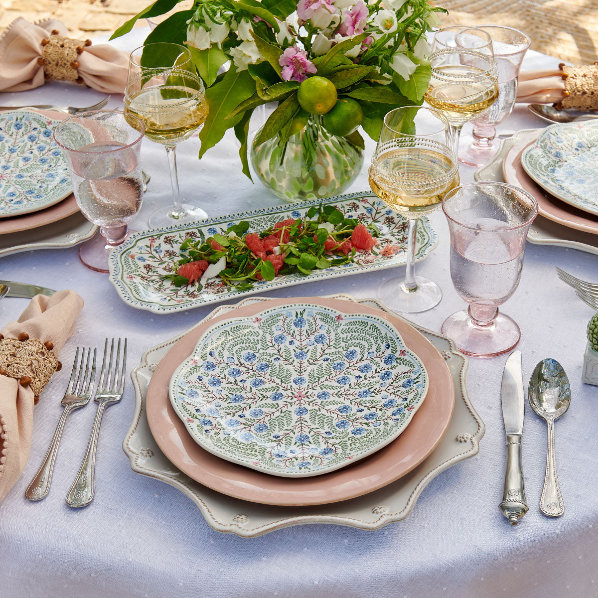 Shop Berry & Thread 5pc Setting - Bright Satin online. – Juliska