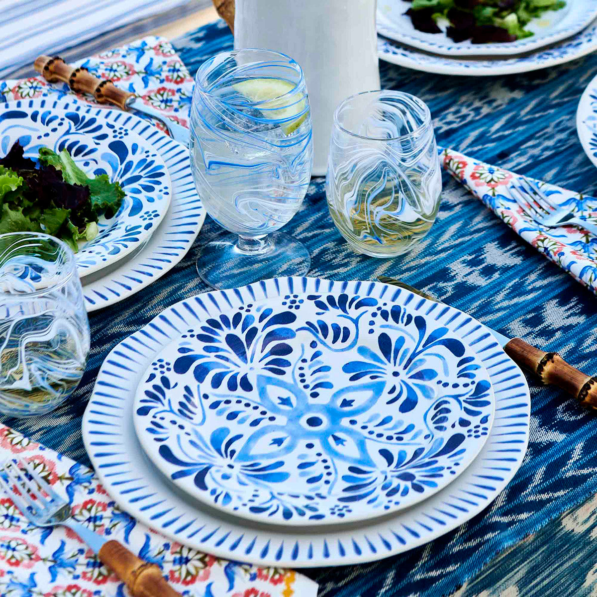 Iberian Dessert-Salad Plate - Indigo – Shop Juliska