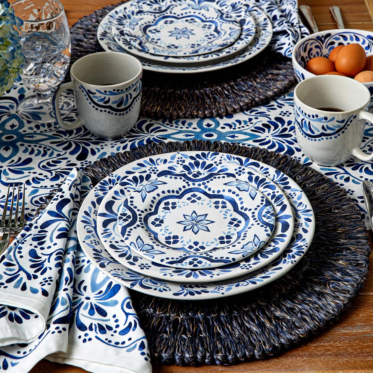 Iberian Dessert-Salad Plate - Indigo – Shop Juliska