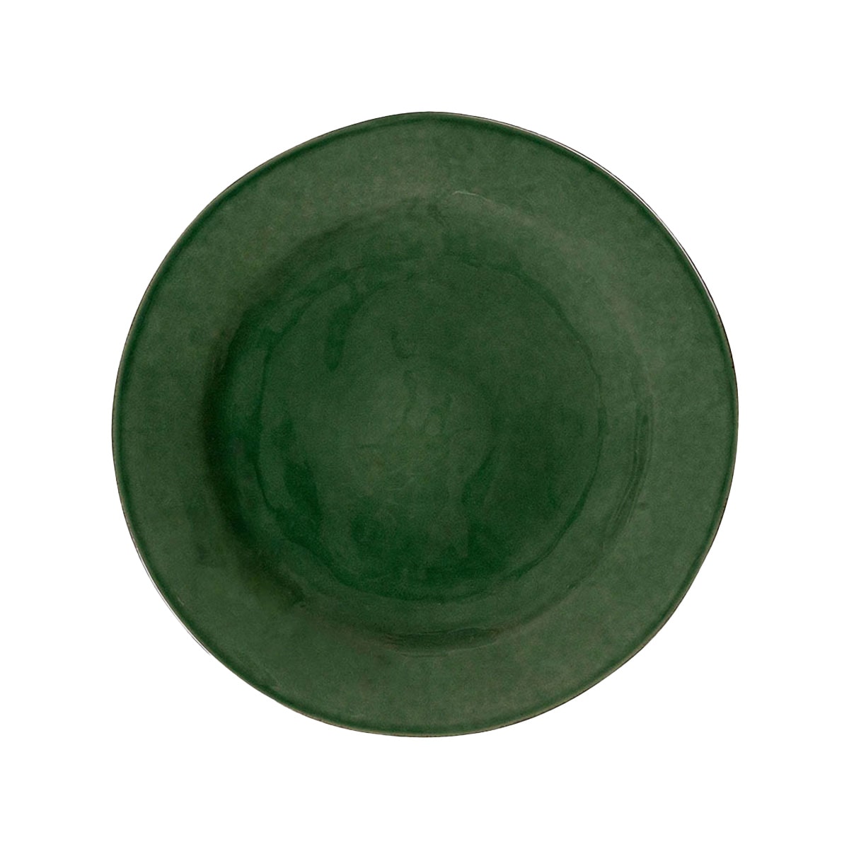 The fresh and gleaming green hue of this plate makes a dramatic backdrop to serve up artful arrangements of Farmer's Market fare and swoon-worthy desserts for everyday occasions and special celebrations alike.