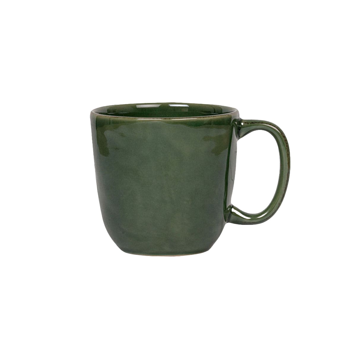 The interplay of modern yet timeless, and simple yet beautiful - works perfectly with this eminently useful cup in fresh and gorgeous green that is ideal for coffee, tea, cider or cocoa.