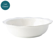Equally stunning and simplistic, radiant stripes in breezy shades of blue adorn this dinnerware collection. Perfectly sized, this serving bowl is ideal for adding a touch of wanderlust to your table.