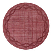 Named after the famous, formal gardens in Paris, this beautiful hand-woven abaca placemat encircles your place settings with a delicate embroidered edge in a deep Mulberry hue that captures the French penchant for easy elegance every day and special occasions alike.