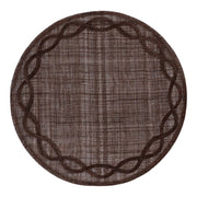 Named after the famous, formal gardens in Paris, this beautiful hand-woven abaca placemat encircles your place settings with a delicate embroidered edge in rich Walnut hue that captures the French penchant for easy elegance every day and special occasions alike.