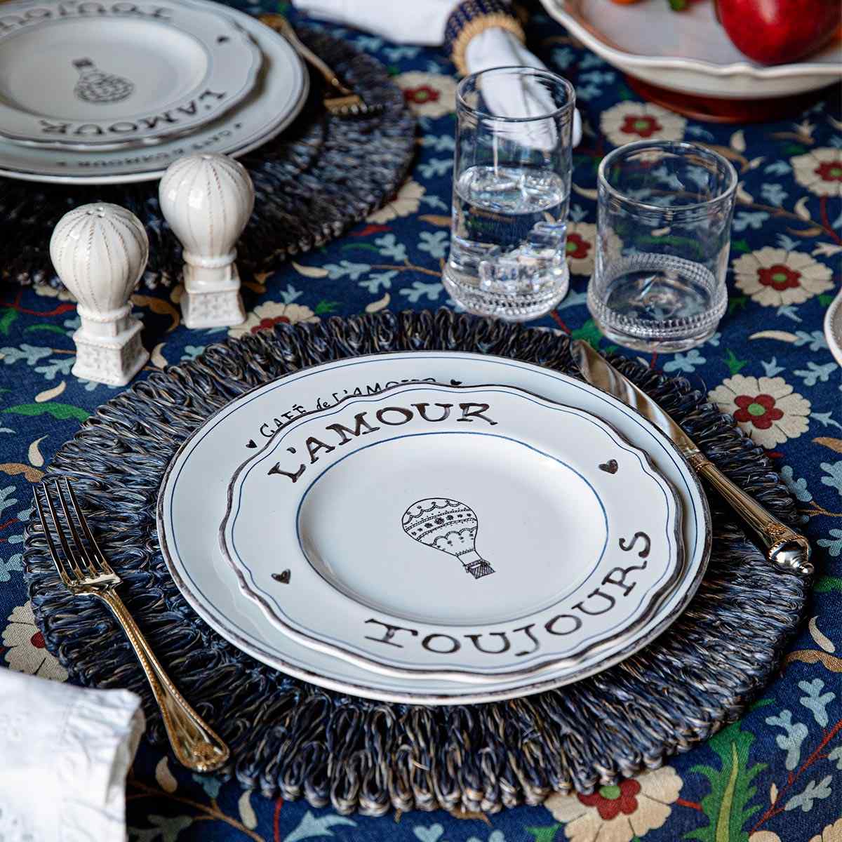 L'Amour Toujours Hot Air Balloon Salt & Pepper Set | Juliska