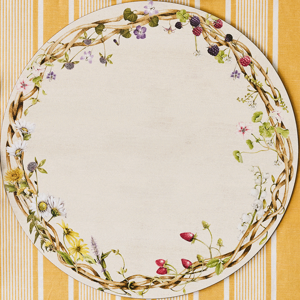 Moveable square gif featuring Jardin Du Monde, Blenheim Oak, Bilbao, Le Panier and Bamboo dinner, dessert and side plates. 