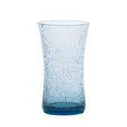 Inspired by the traditional bubbly glassware from Provence and of sturdy construction to make everyday drinking, effervescent. From morning smoothies to sunset cocktails (or mocktails) this mouth-blown tumbler brings a charming spirit of joie de vivre to every sip.