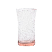 Inspired by the traditional bubbly glassware from Provence and of sturdy construction to make everyday drinking, effervescent. From morning smoothies to sunset cocktails (or mocktails) this mouth-blown tumbler brings a charming spirit of joie de vivre to every sip.