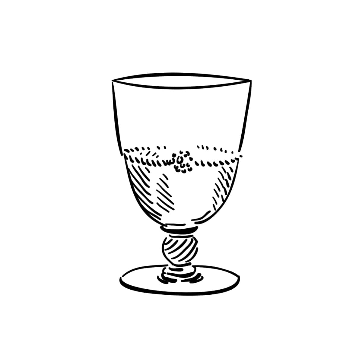illustration of a goblet