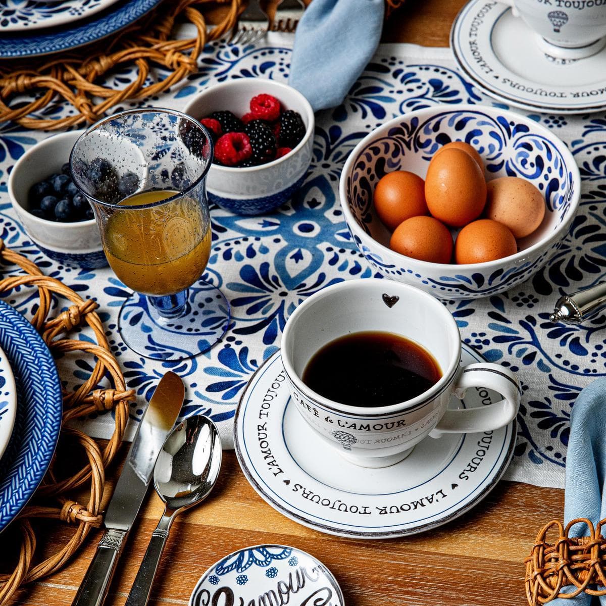 Iberian Cereal-Ice Cream Bowl - Indigo – Juliska