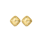 From our Blandine Collection, these clip earrings frame your face with glinting gold. As you catch your reflection while wearing these statement earrings, be reminded to drink in the fresh air and stay grounded.