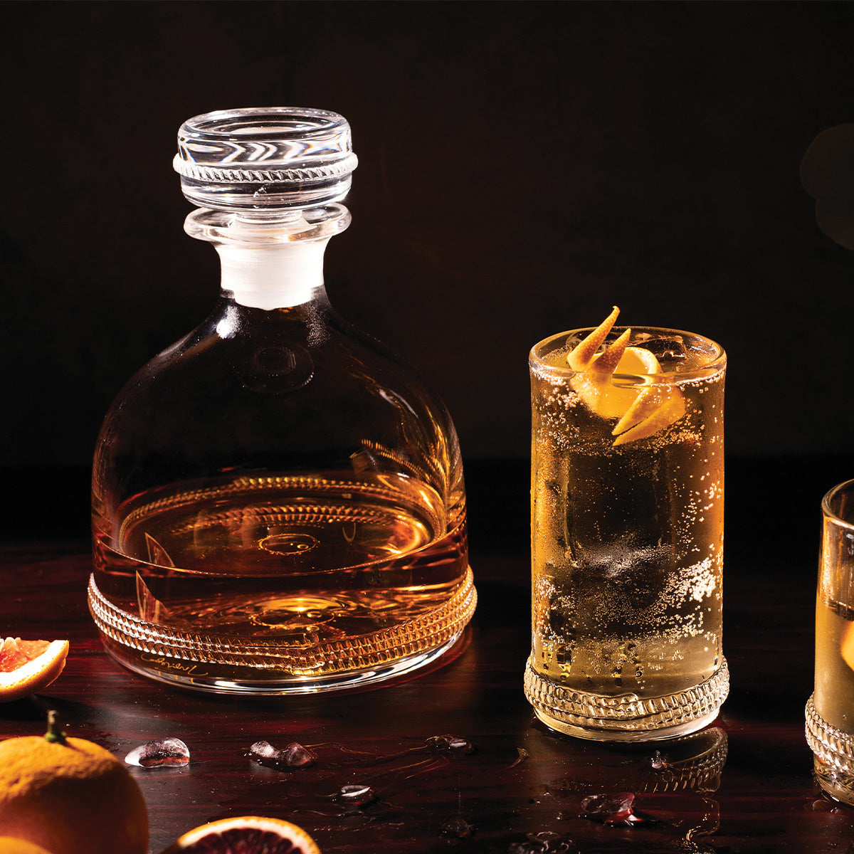 Dean Whiskey Decanter - detail view