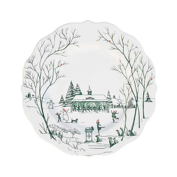 Country Estate Winter Frolic Dessert/Salad Plate - Evergreen – Juliska