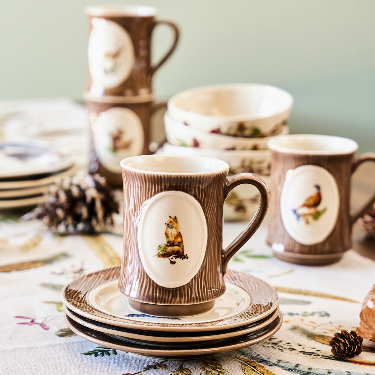 Forest Walk Fox Mug – Juliska