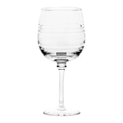 If you’ve ever poetically dropped a pebble into water and watched the mesmerizing rippling effect, you’ll recognize that radiating beauty that inspired this collection. Balancing just the right amount of simplicity with subtle eye-catching glimmer to pair with white or red wine, and for swirling and sipping through al fresco lunches and upscale dinner parties alike.