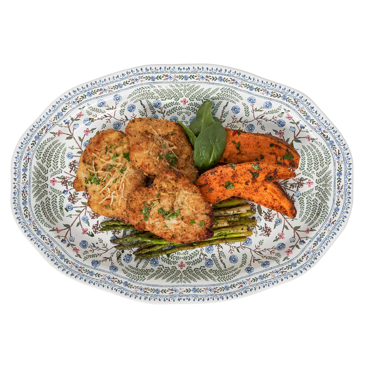 Villa Seville 17 in Platter - Chambray – Juliska