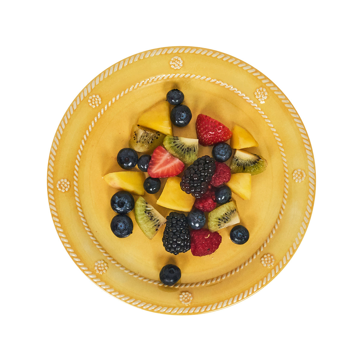 Berry & Thread Melamine Dessert/Salad Plate Set/4 - Sunshine – Juliska