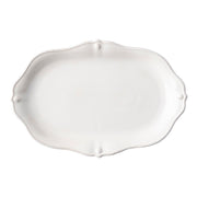 Rimmed with a simple thread and adorned with a sprinkling of berries, this iconic dinnerware collection embraces the historic motifs of our Bohemian glassware. This 16 in platter, with a subtly scalloped edge is perfect for serving a few, or a feast and goes seamlessly from oven to table.
