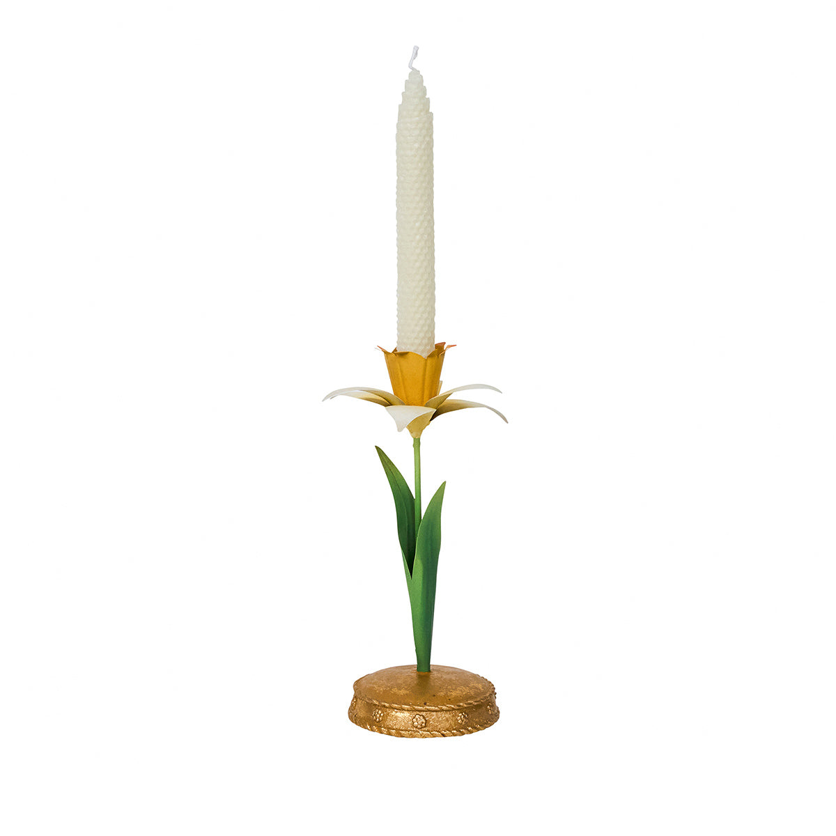 Meadow Walk Daffodil 9 in Candlestick - Yellow – Juliska
