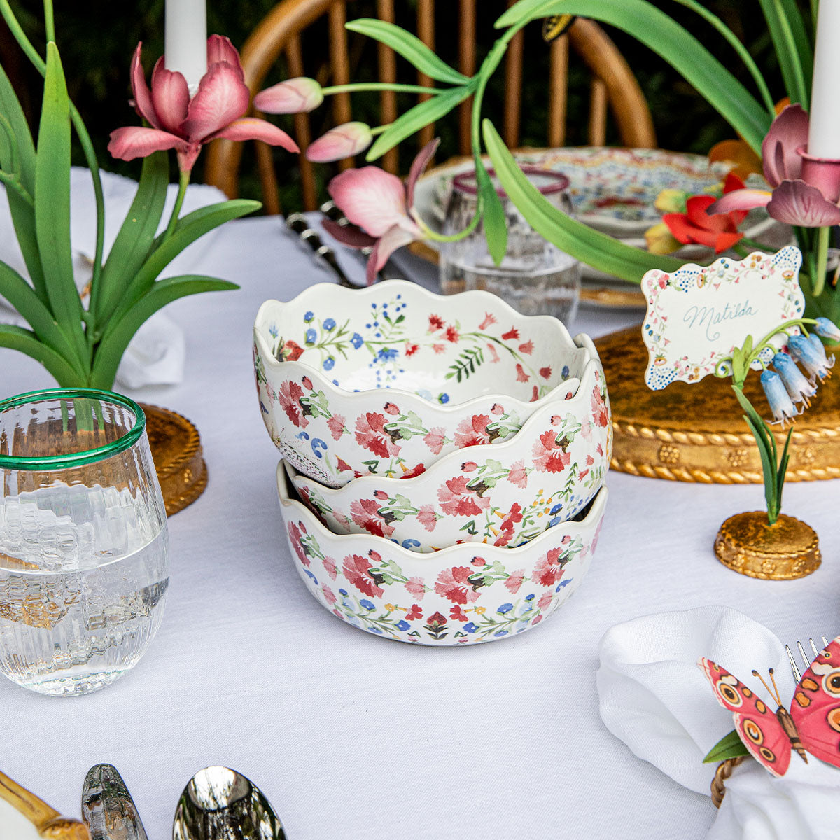 Sofia Cereal/Ice Cream Bowl - Multi – Juliska