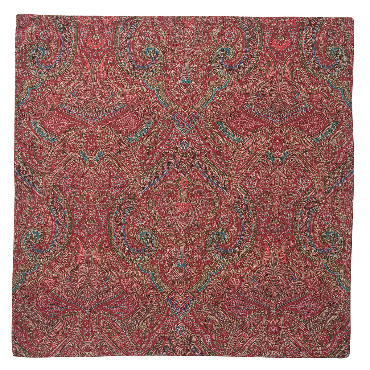 Paisley Napkin Set/4 - Red - detail view