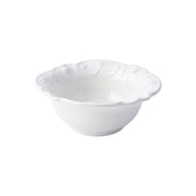 From our Jardins du Monde Collection - Festooned with charming garlands, this gracefully scalloped bowl brings a splash of understated elegance to your table. Perfectly fetching when filled with the bright contrasting hue of red cherries.