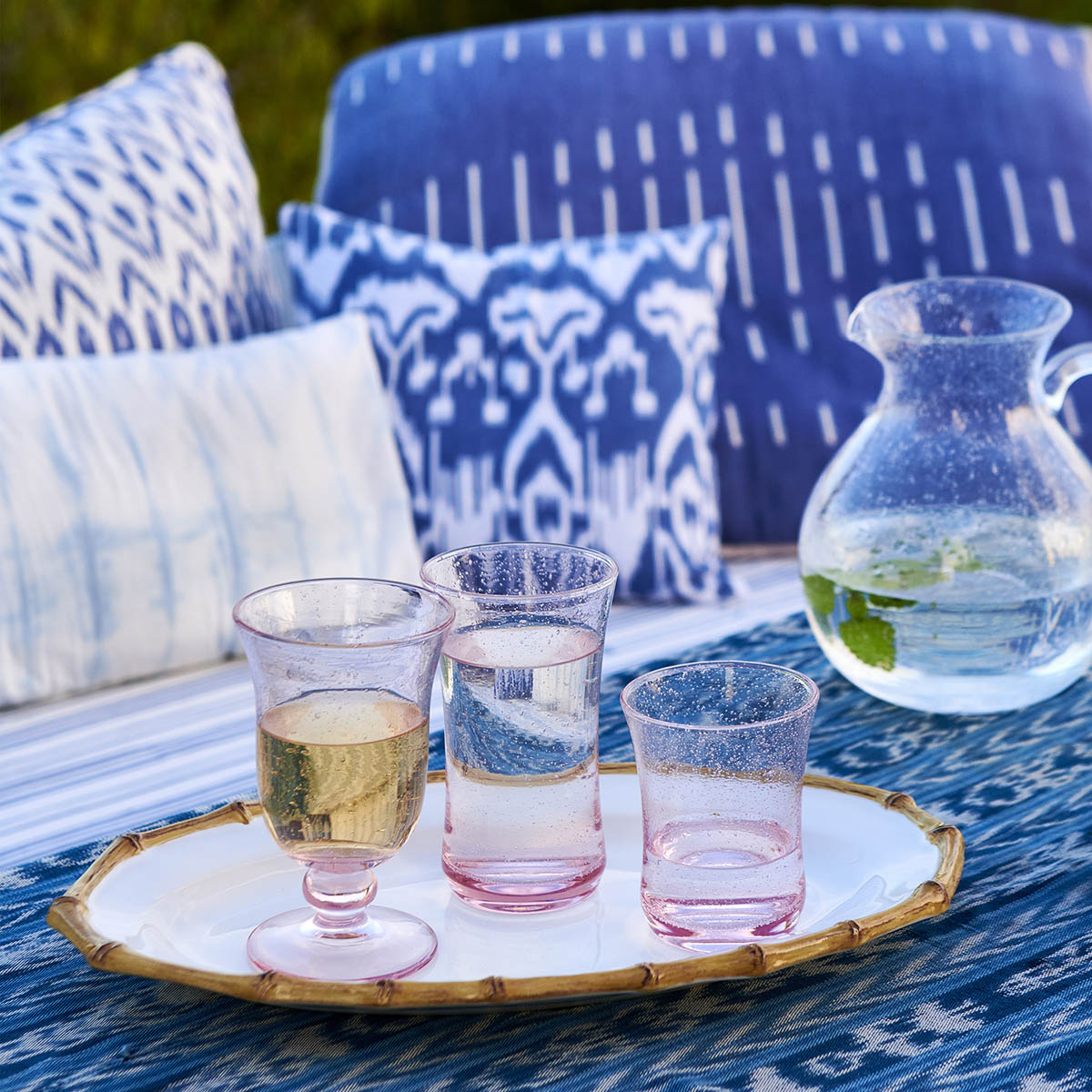 ブルガリ　プレート Juliska Bamboo Platter 16 in.