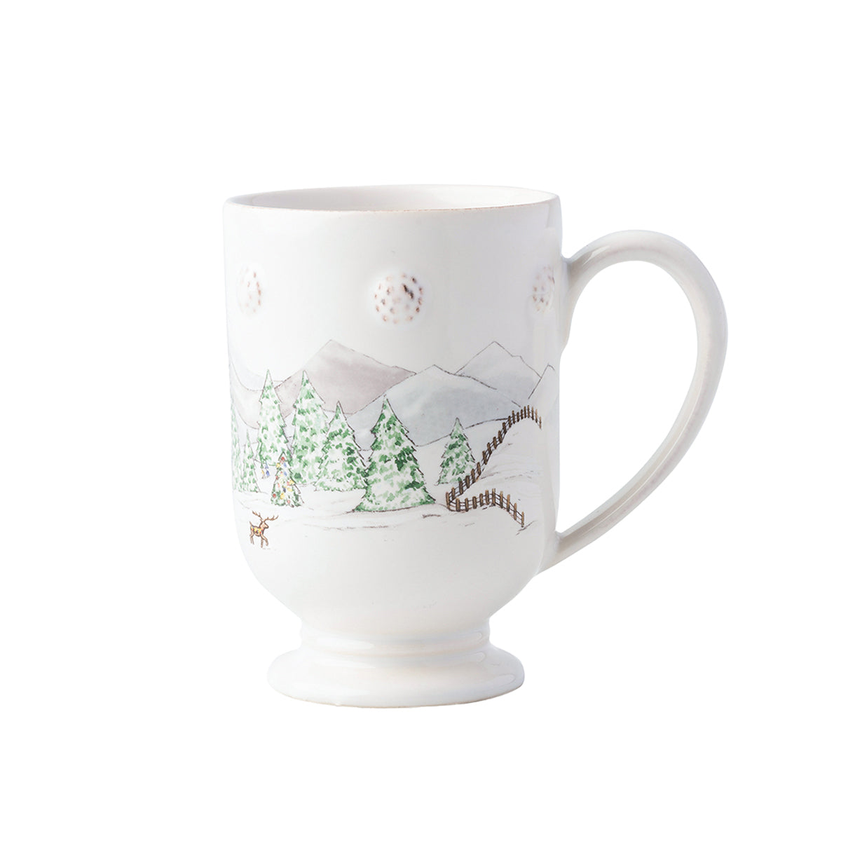 Berry & Thread North Pole 4pc Place Setting - scale reference view